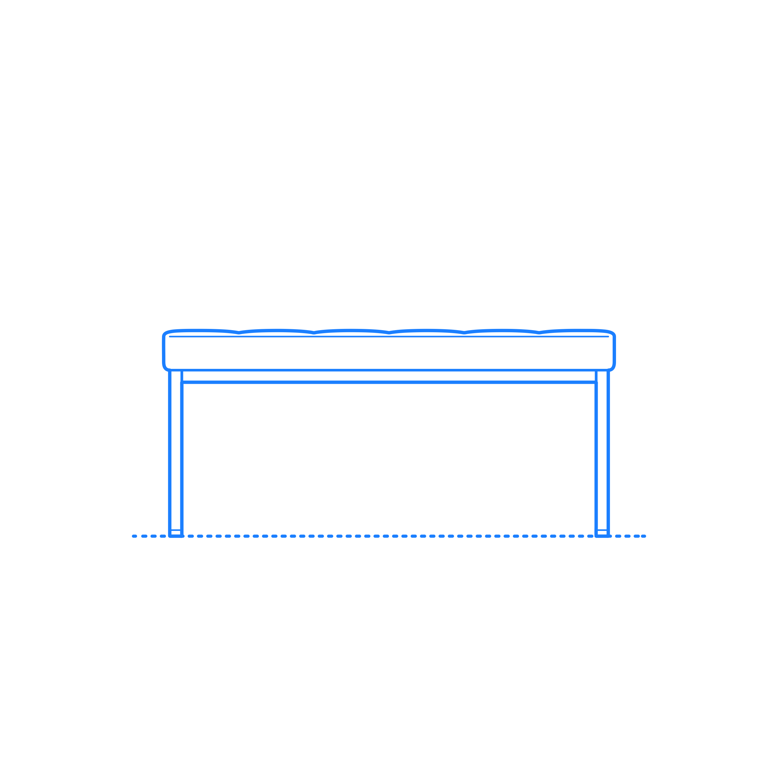 Furniture Benches Florence Knoll Two Seater Bench Vinyl Svg File Free Vectors